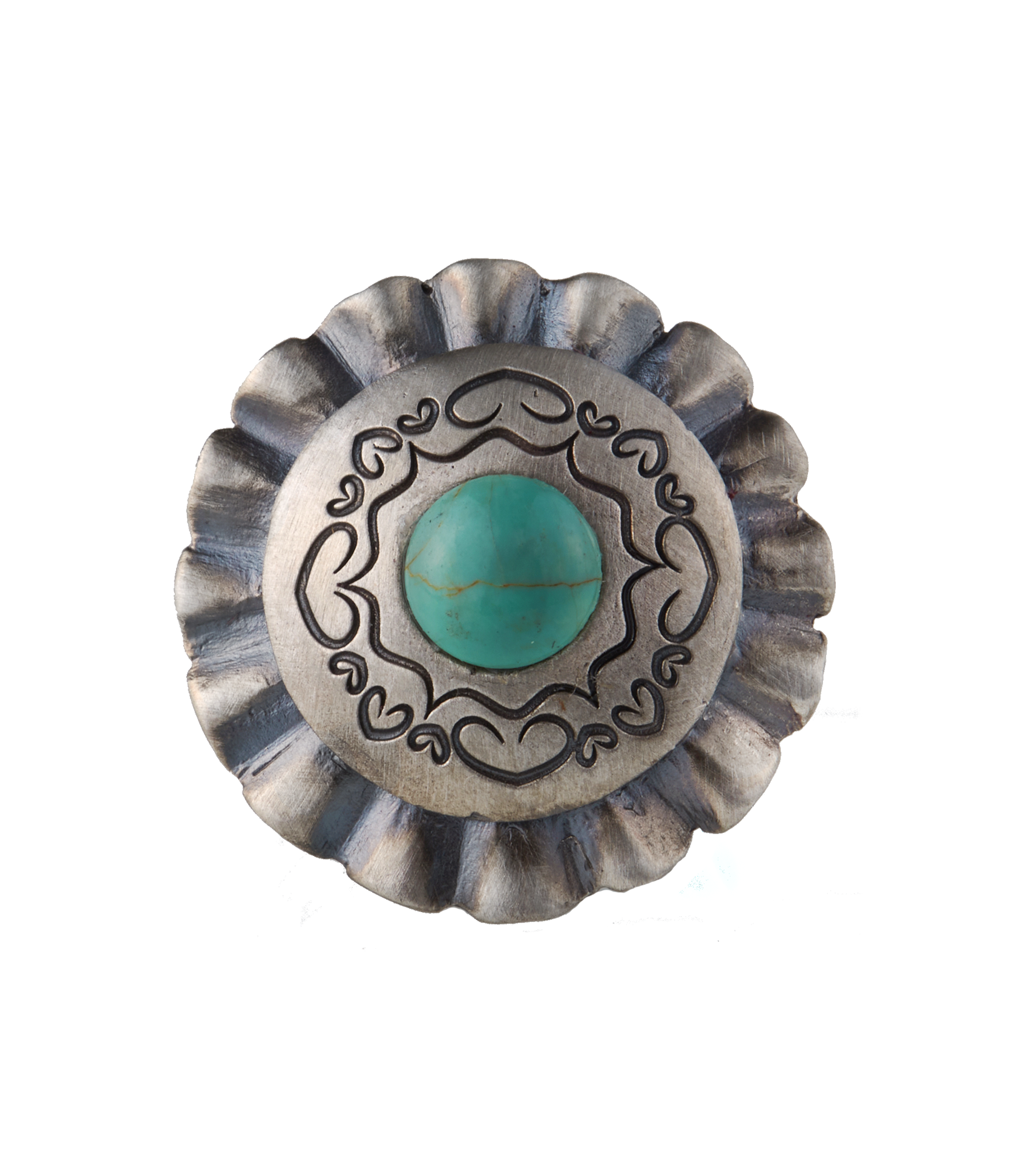 CONCHO TURQUOISE OPEN RING